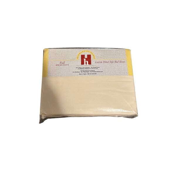 Hickory At Home Full Custom Fitted Sofa Bed Sheets 70% Cotton 30% Polyester - Picture 1 of 3